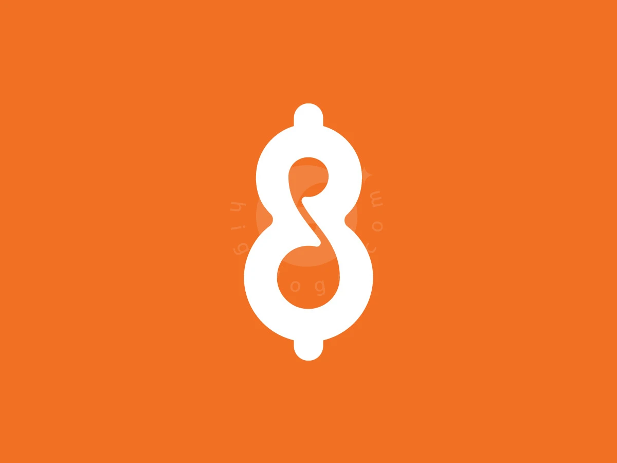 8 Dollar Sign Logo - Logo Logo design by agniwara for sale on Highlogo