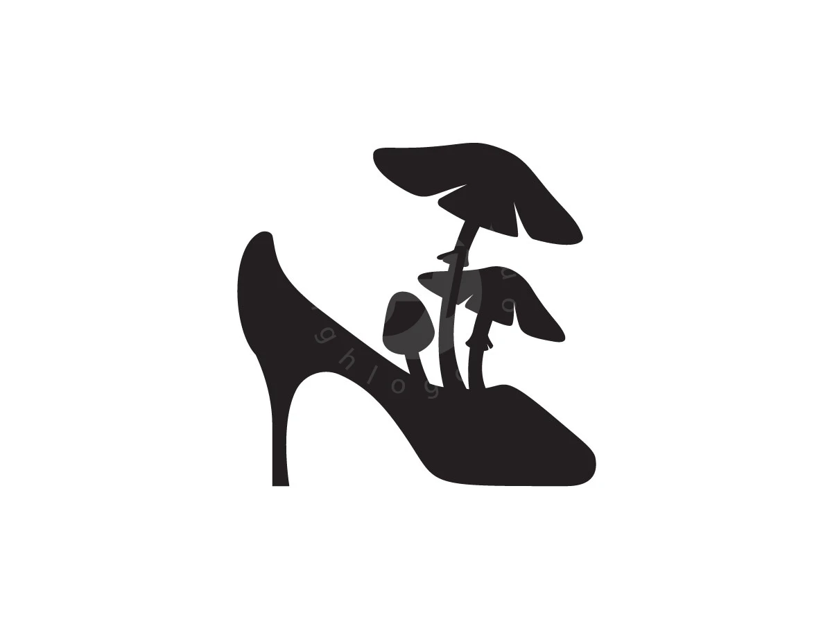 Mushroom High Heel Logo - General Logo design by agniwara for sale on Highlogo