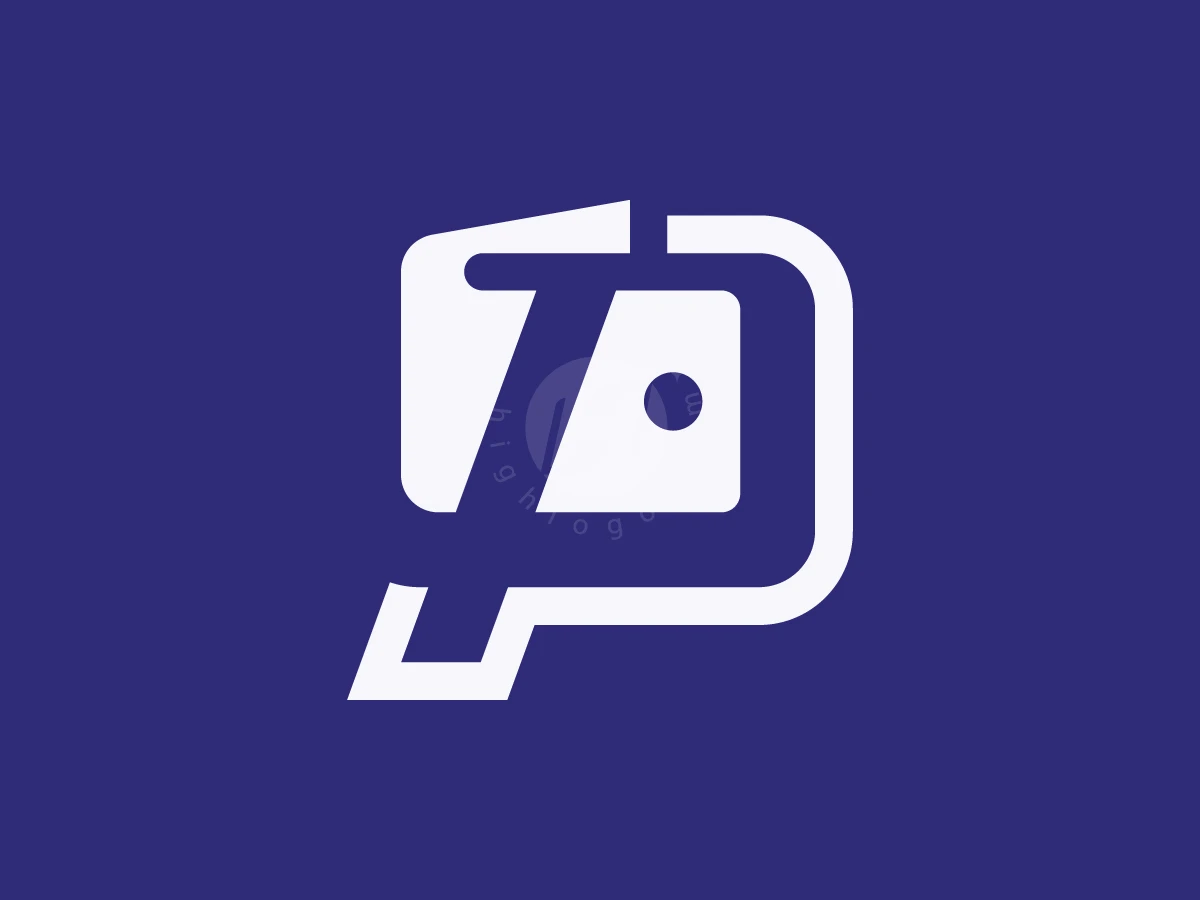 Dynamic Wallet Letter P Logo - preview 1
