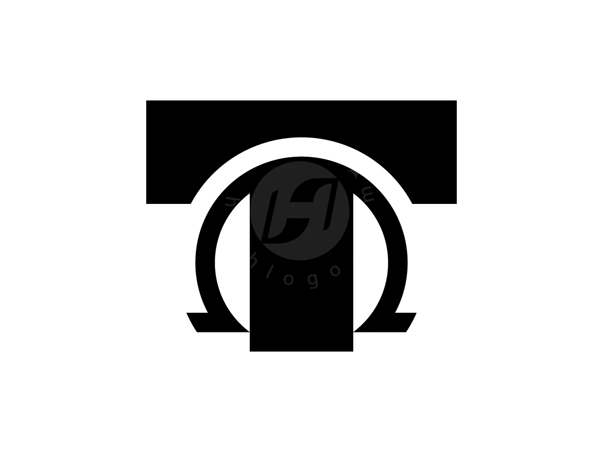 Minimalist Omega T Letter Logo - Logo Logo design by AQB GRAPHIC for sale on Highlogo
