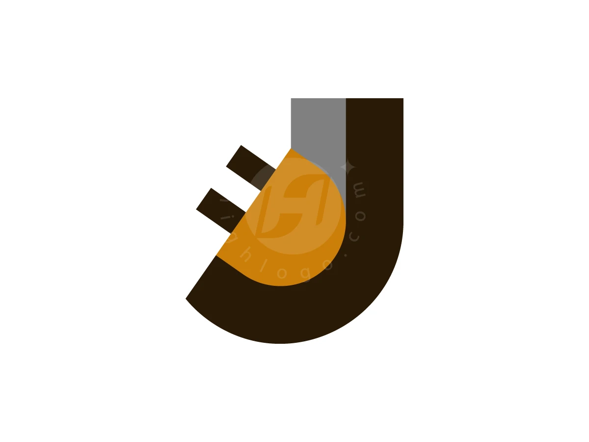 Minimalist J Plug Letter Logo - Logo Logo design by AQB GRAPHIC for sale on Highlogo