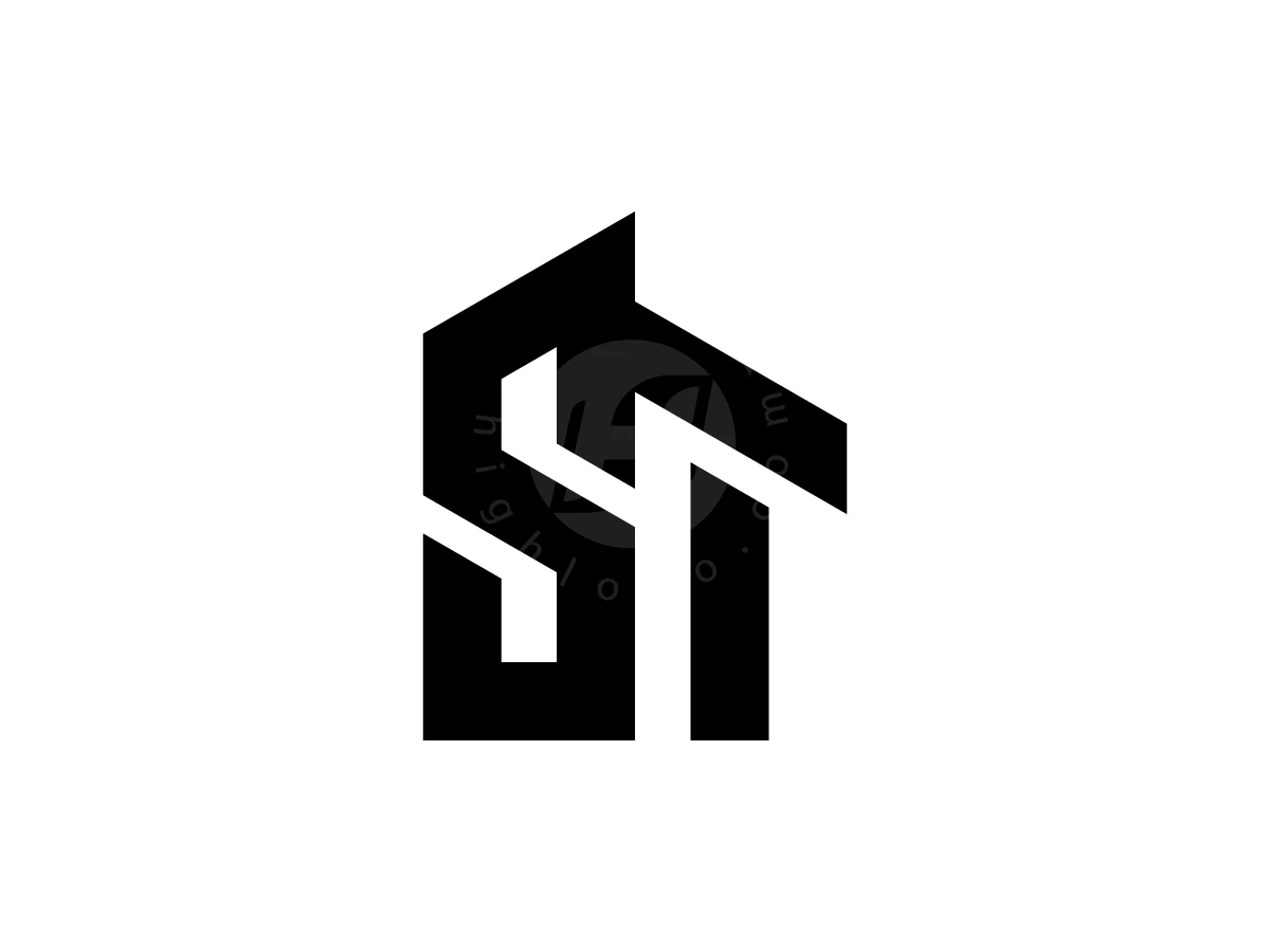 St Realestates Solid Letter Logo - Real Estate Logo design by AQB GRAPHIC for sale on Highlogo