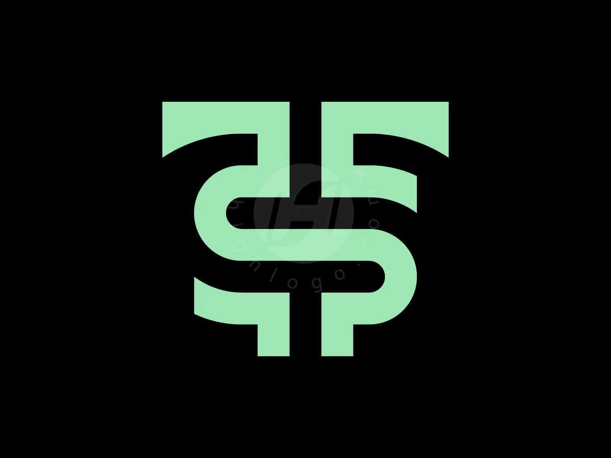 Luxury Dollar Mark Letter T Logo - preview 1