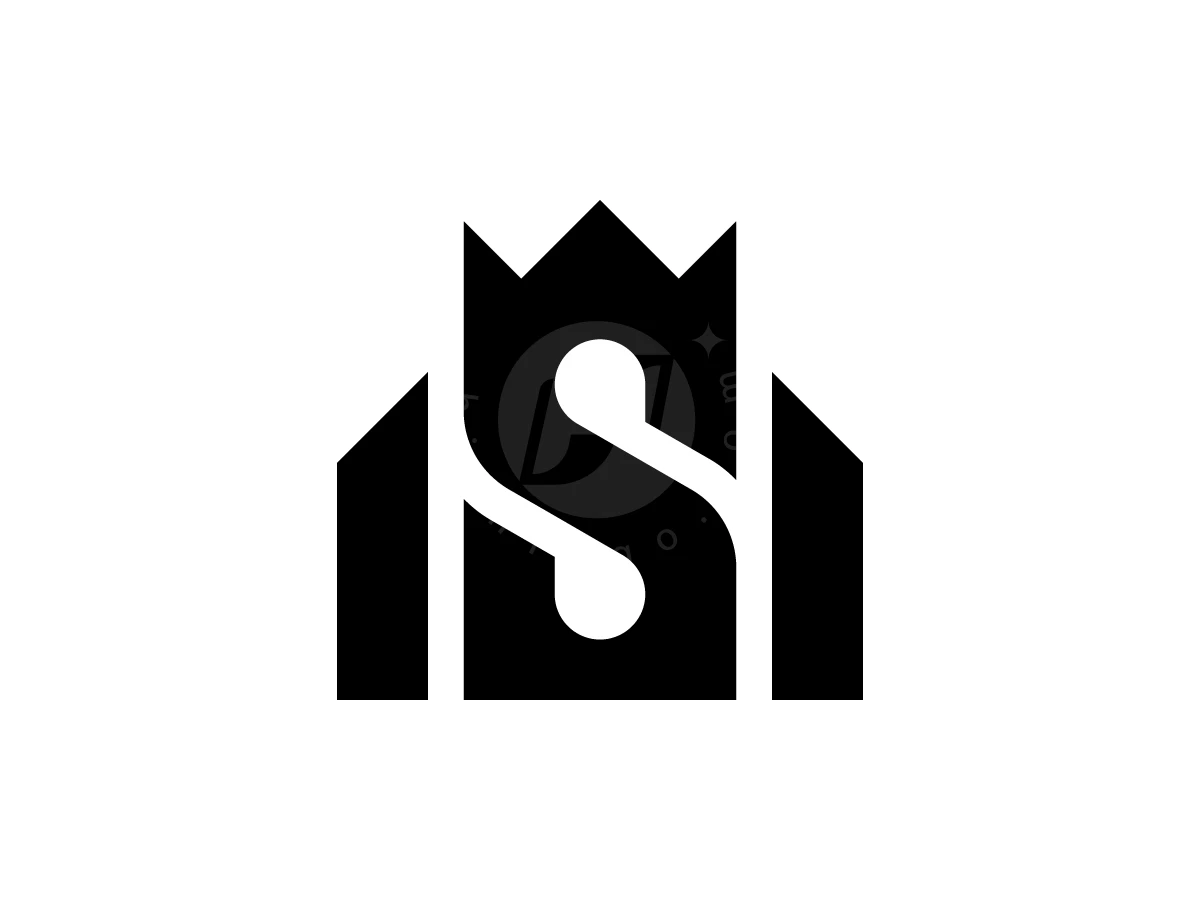 Crown Property Letter S Logo - Real Estate Logo design by AQB GRAPHIC for sale on Highlogo