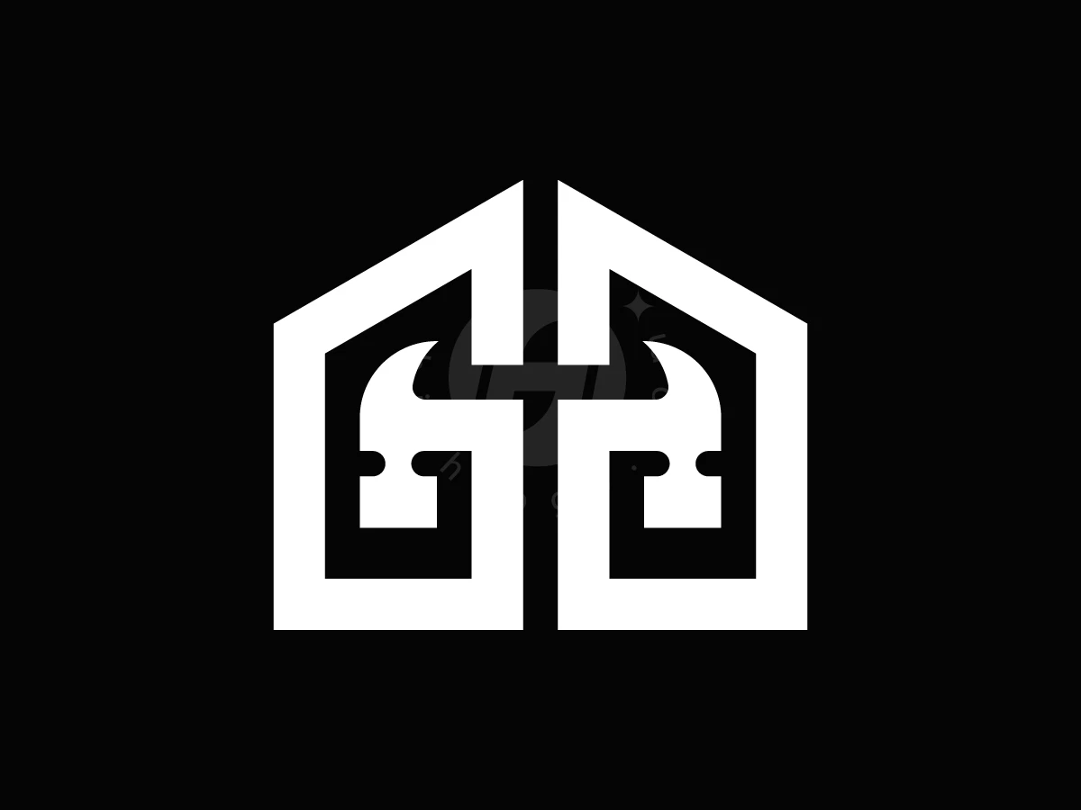 Home Construction Hammer Sign Logo - preview 1