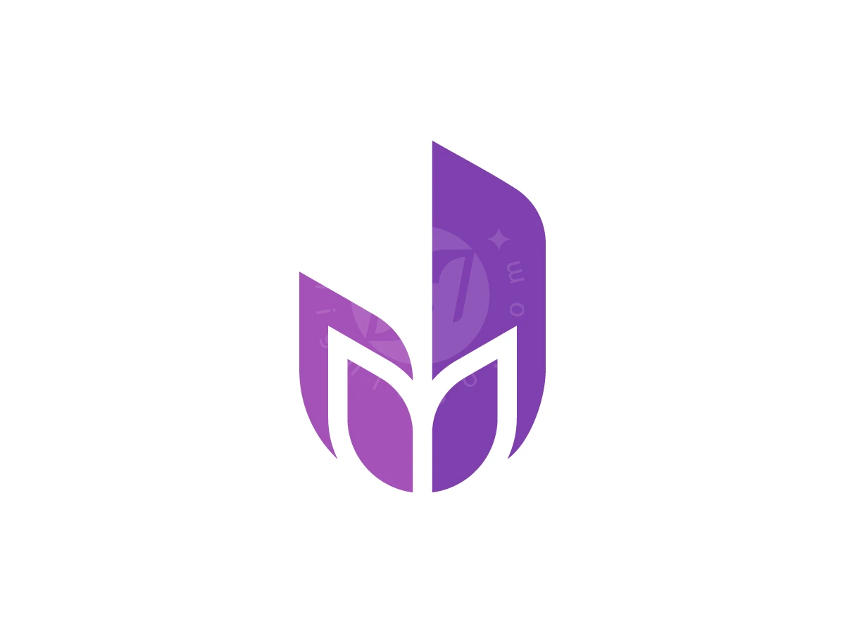Luxurious Tulip Flower Mark Logo Initial J - Beauty Logo design by AQB GRAPHIC for sale on Highlogo