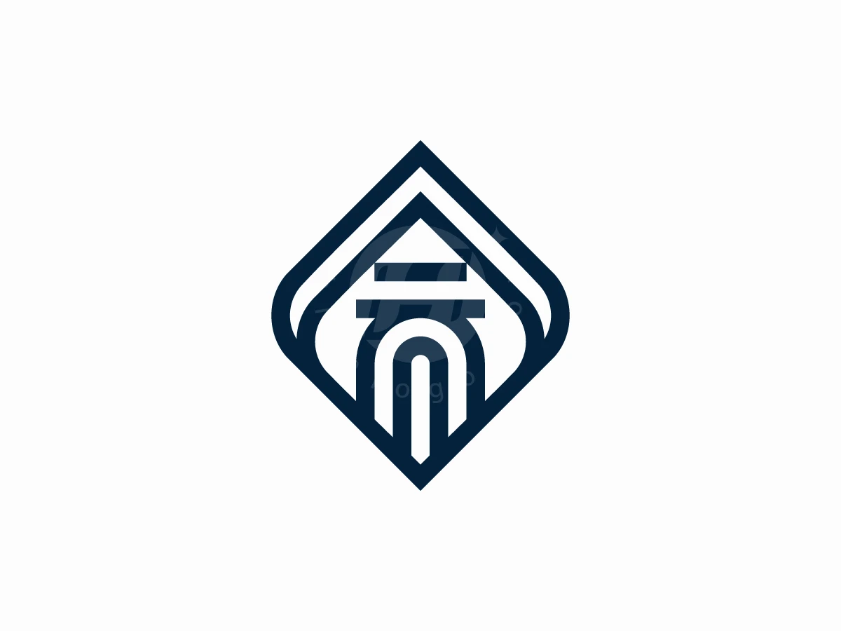 Luxury Law Pillars Mark Logo - preview 1