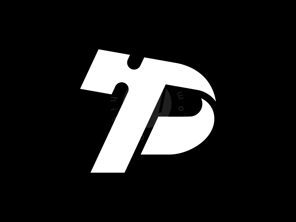 Minimalist P Letter Hammer Logo - preview 1