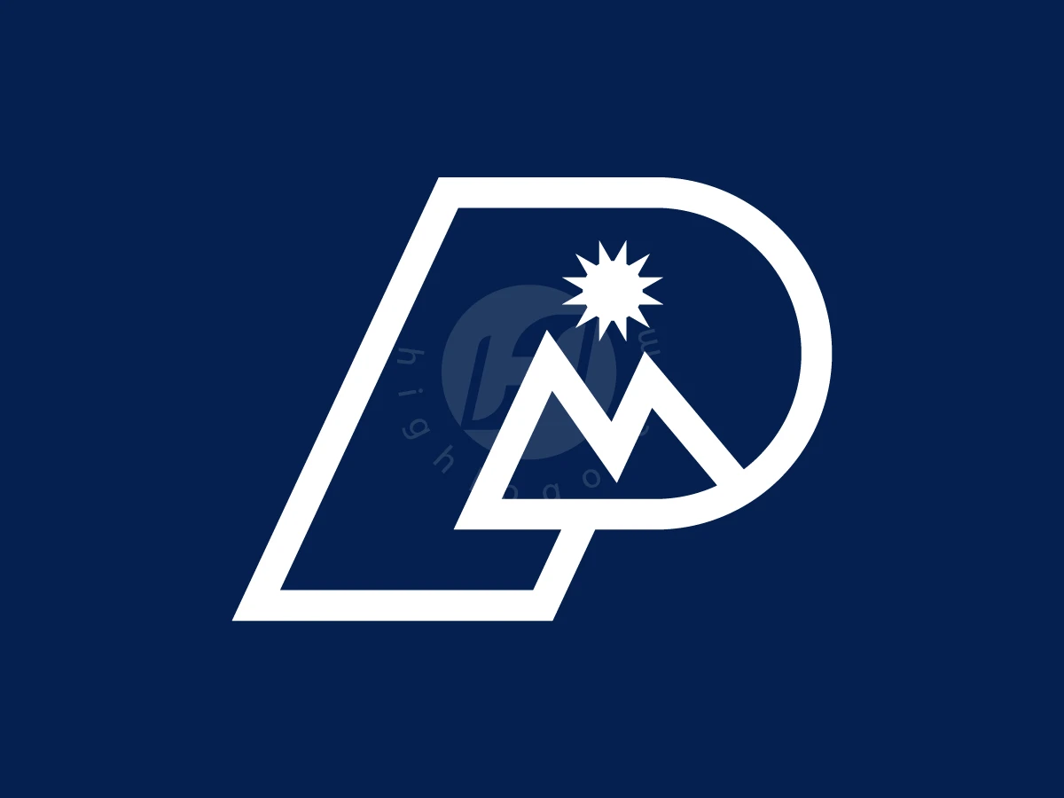 Simple Mountain Logo Letter P - Logo Logo design by AQB GRAPHIC for sale on Highlogo