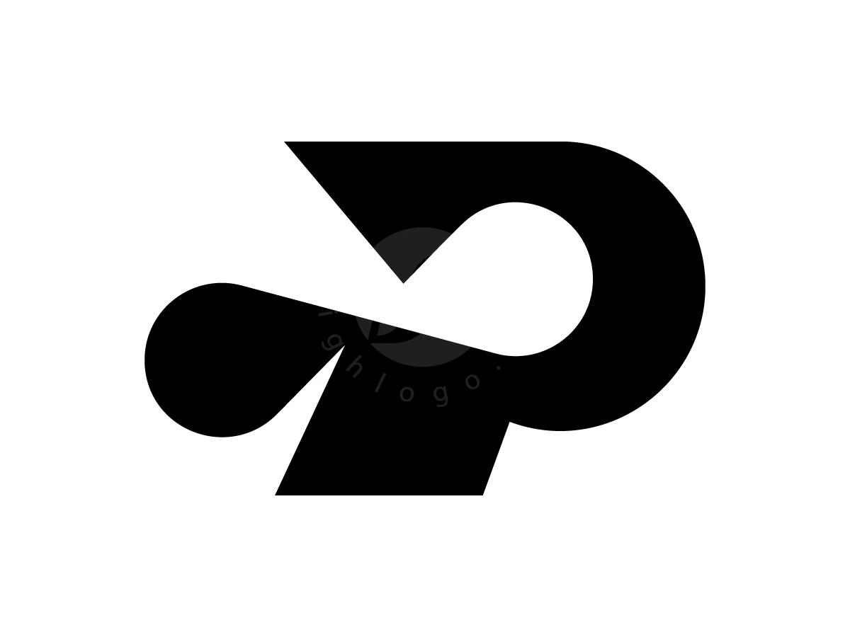 Simple P Letter Infinity Symbol Logo - Logo Logo design by AQB GRAPHIC for sale on Highlogo