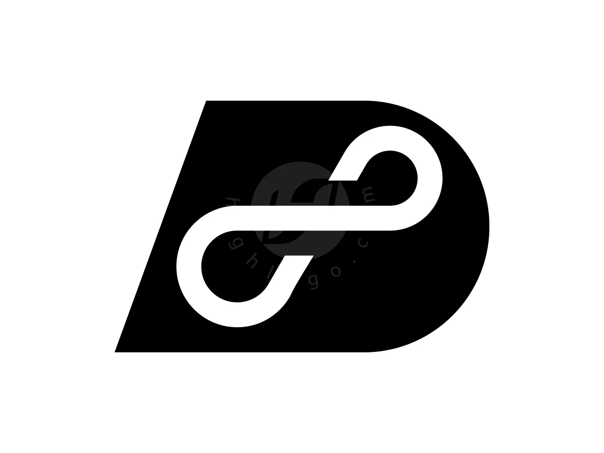 Simple P Letter Infinity Sign Logo - Logo Logo design by AQB GRAPHIC for sale on Highlogo