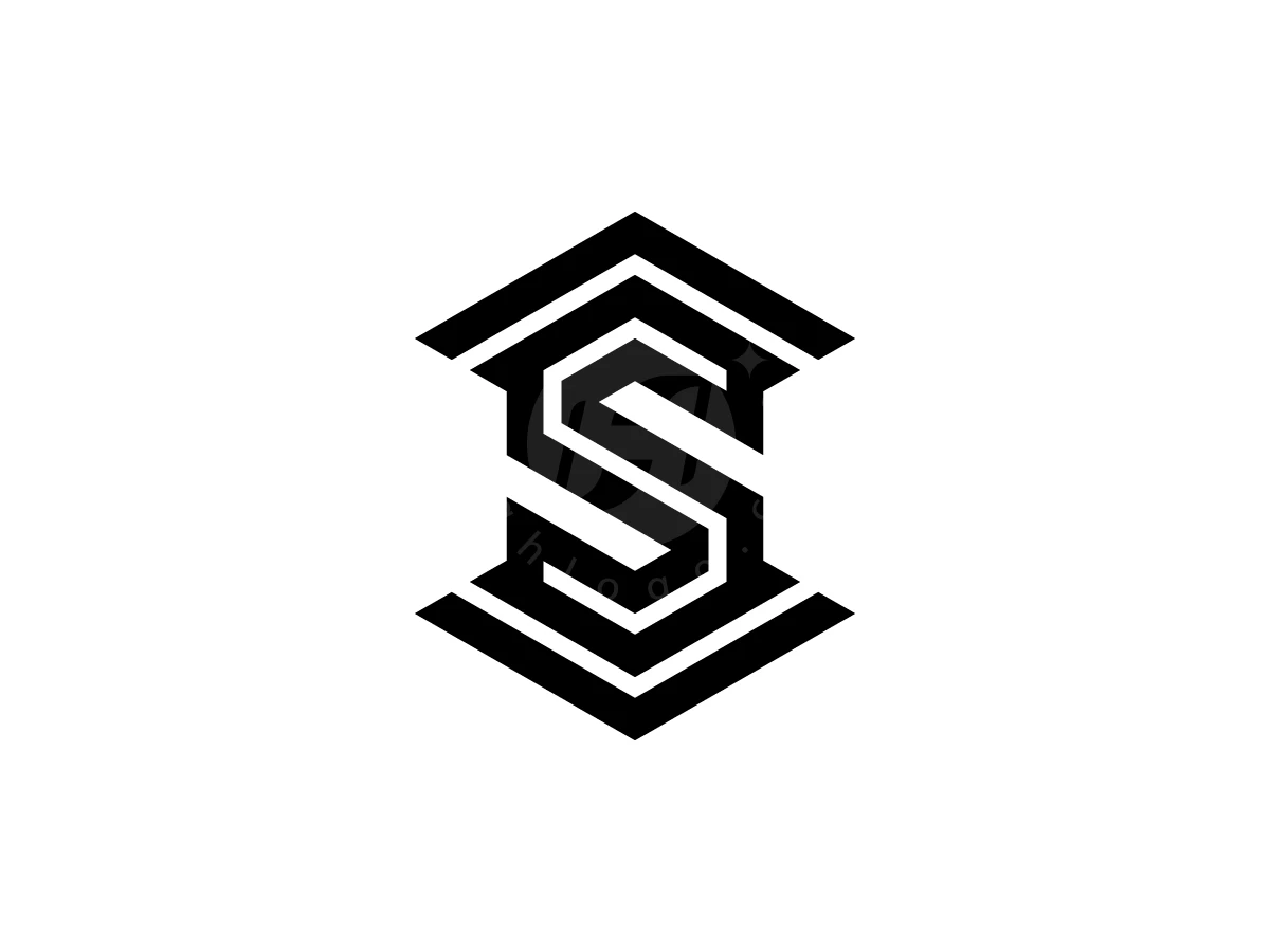 S Letter Solid Monument Logo - Real Estate Logo design by AQB GRAPHIC for sale on Highlogo