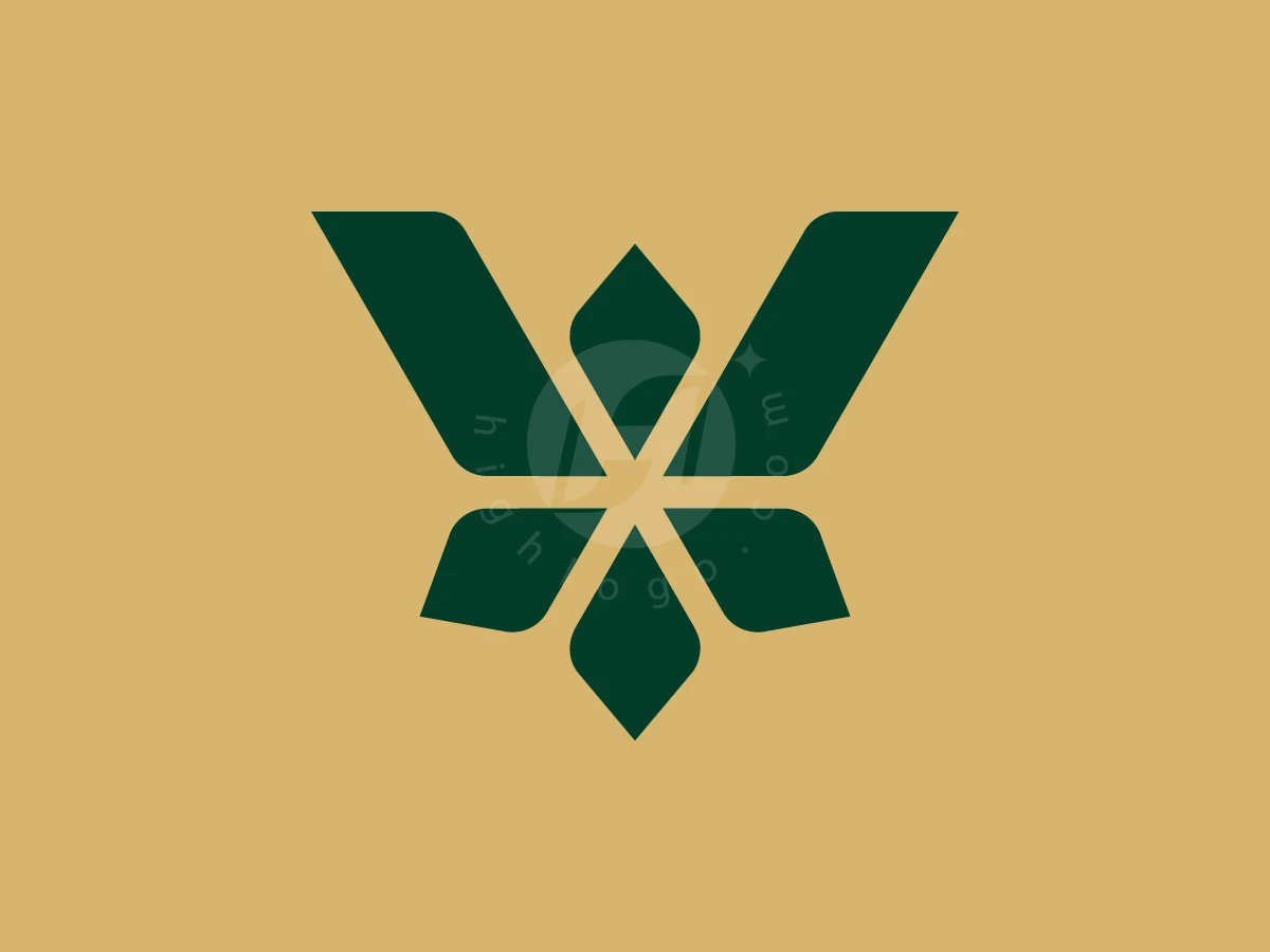 Luxury Leaf V Letter Logo - Beauty Logo design by AQB GRAPHIC for sale on Highlogo