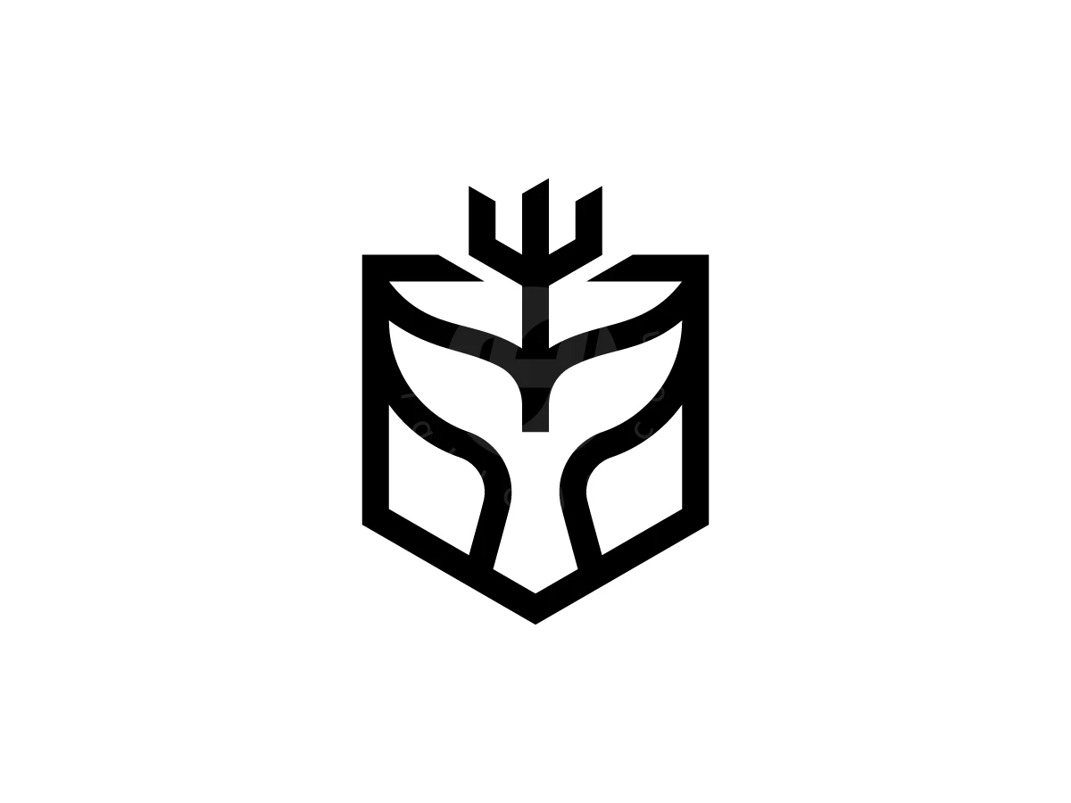 Whale Tail Shield And Trident Logo - Sports Logo design by AQB GRAPHIC for sale on Highlogo