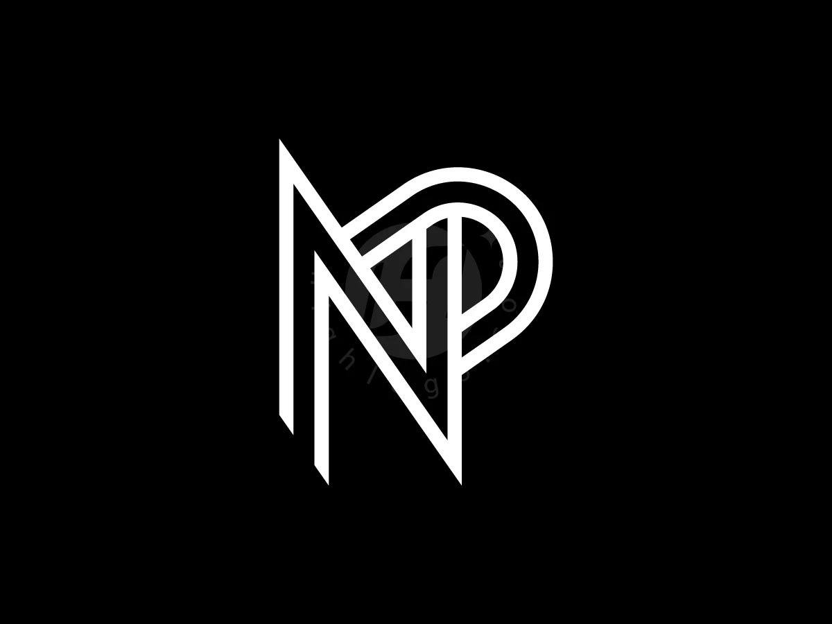 Simple NP PN Monogram Logo - Logo Logo design by AQB GRAPHIC for sale on Highlogo