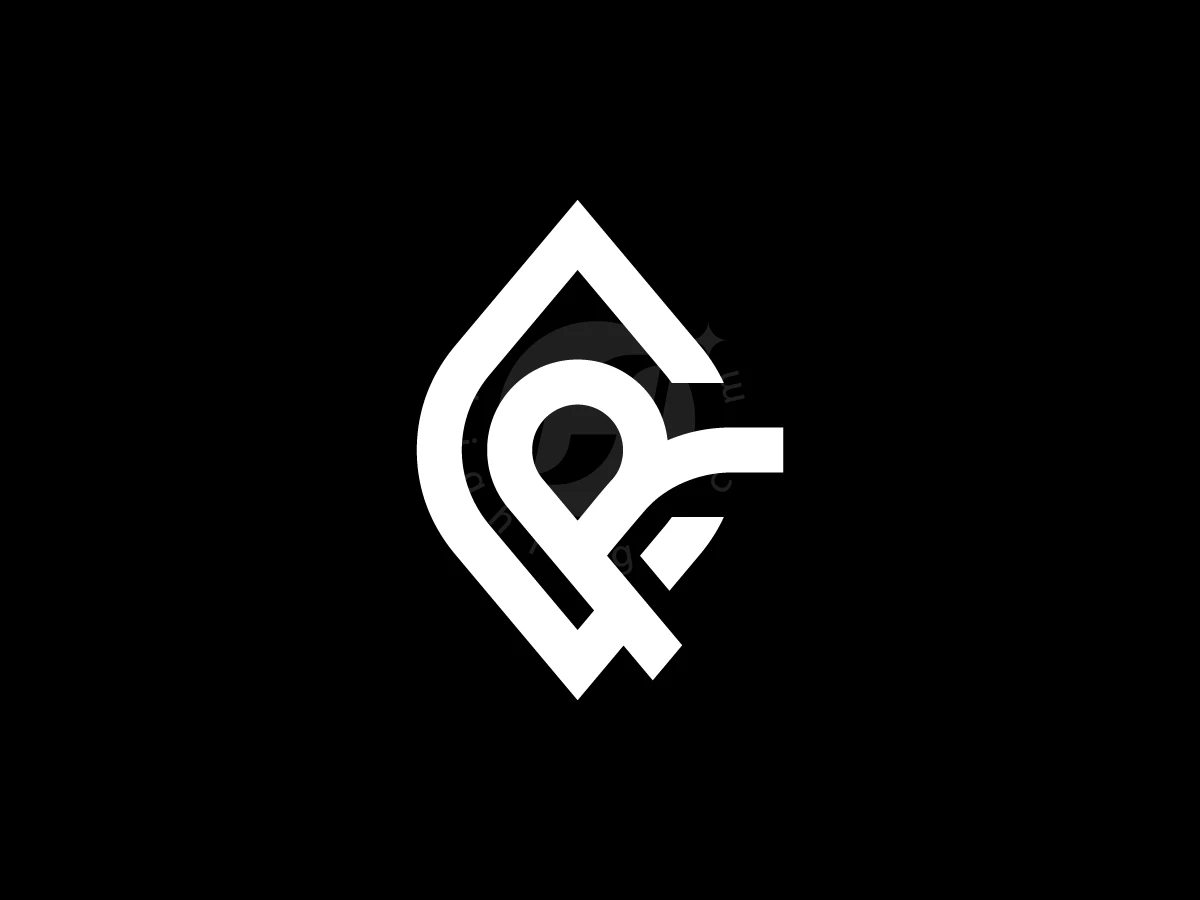 Simple CR Or RC Letter Monogram Logo - Logo Logo design by AQB GRAPHIC for sale on Highlogo