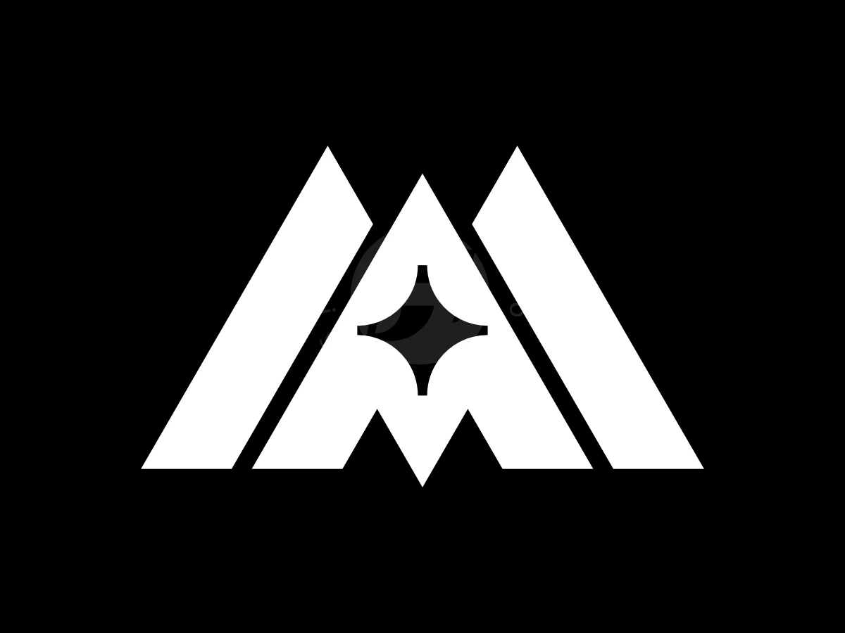 Iconic Letter M Or MA Star Logo - Logo Logo design by Yohema Art for sale on Highlogo