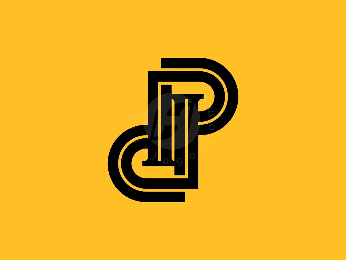 Stylish DP Or PD Logo - Logo Logo design by Yohema Art for sale on Highlogo