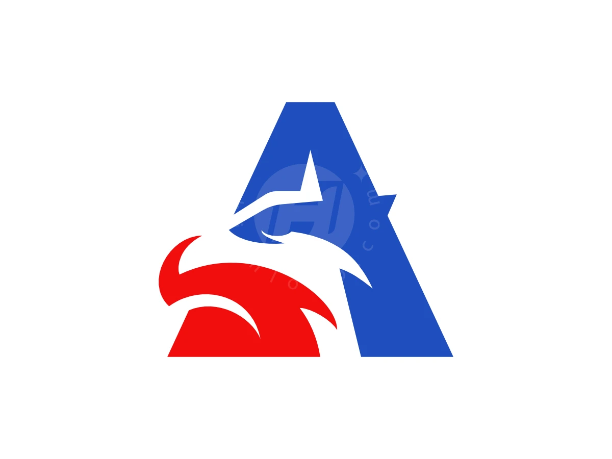 Corporate Eagle A Monogram Logo - Animal Logo design by Yohema Art for sale on Highlogo