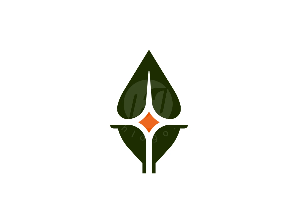Unique Star Leaf Logo - Health Logo design by Yohema Art for sale on Highlogo