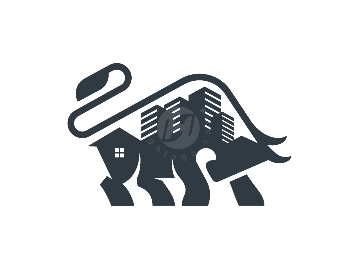 Bull City Building Logo - Animal Logo design by zepro for sale on Highlogo