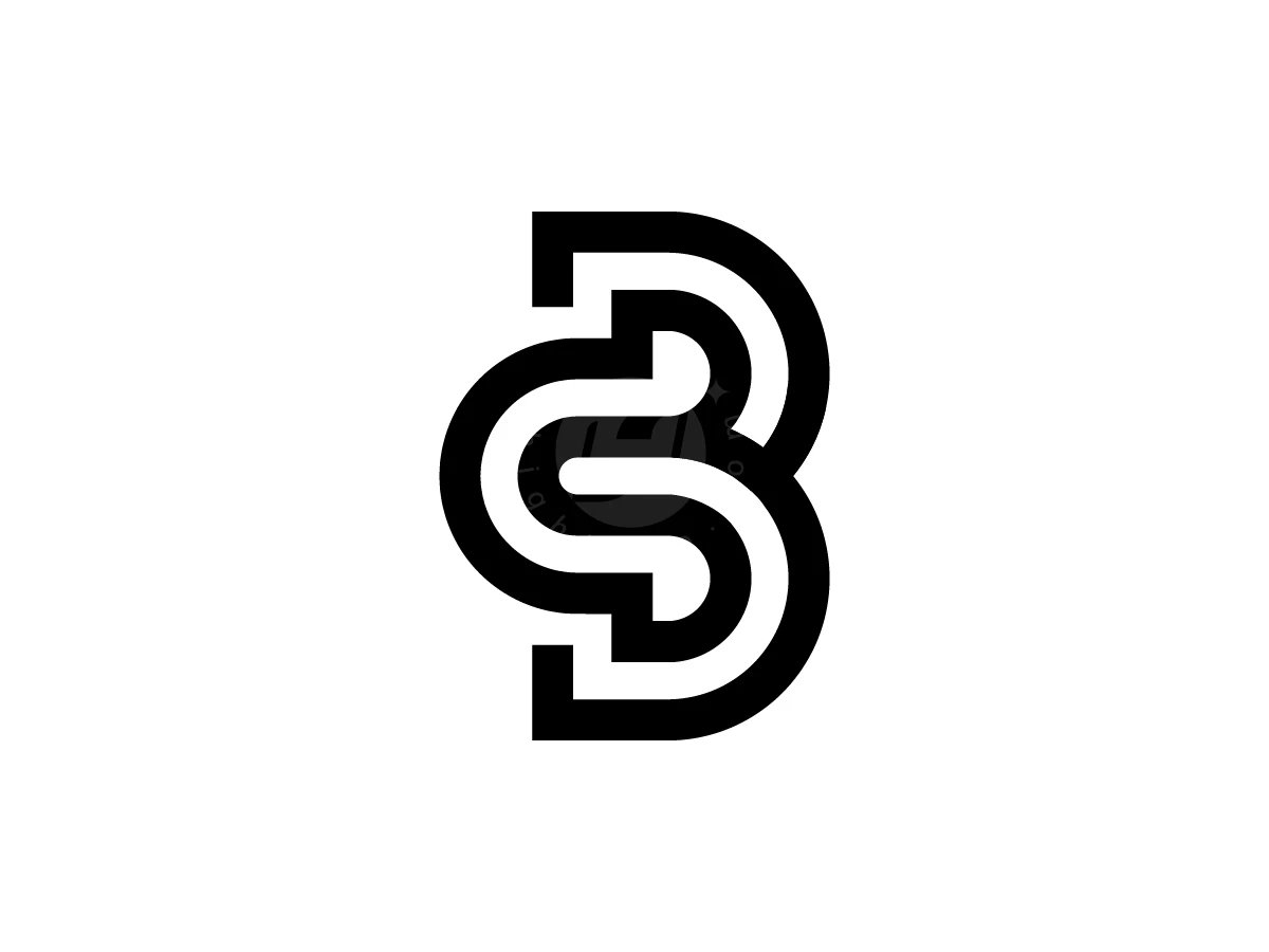Letter Cb  Monogram Logo - Lettermark Logo design by zepro for sale on Highlogo
