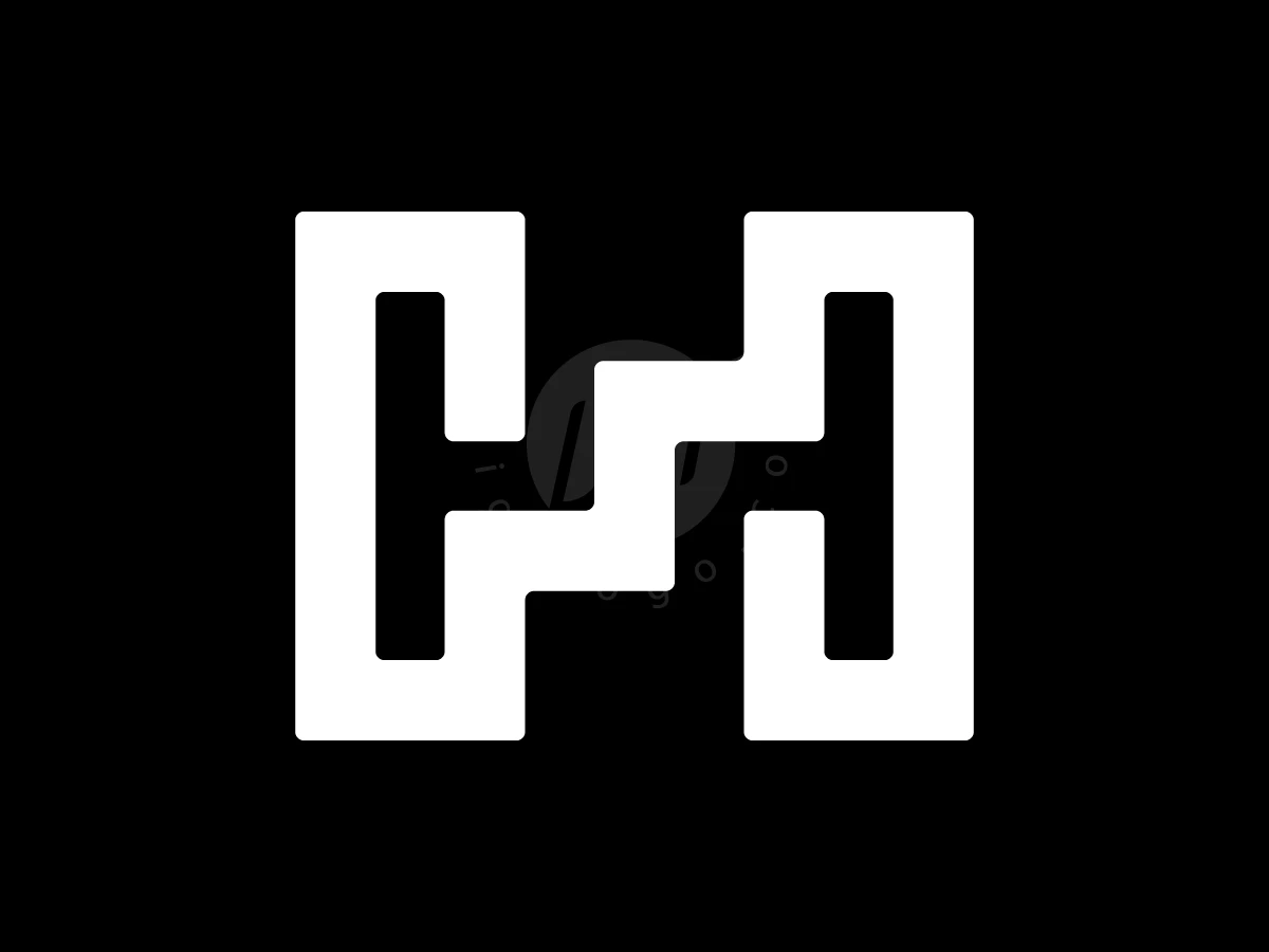Letter H Stairs Logo - Financial Logo design by zepro for sale on Highlogo