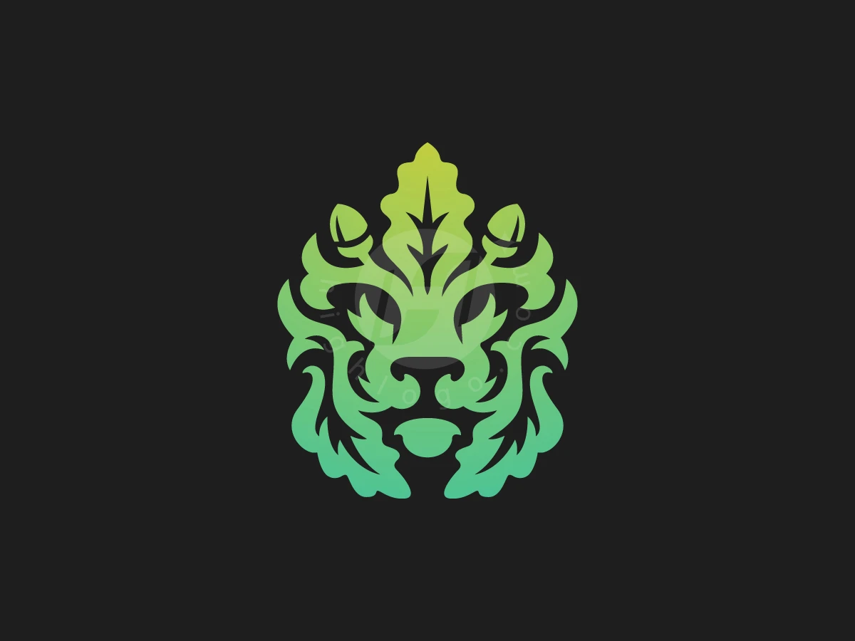 Lion Oak Royal Logo - Animal Logo design by zepro for sale on Highlogo
