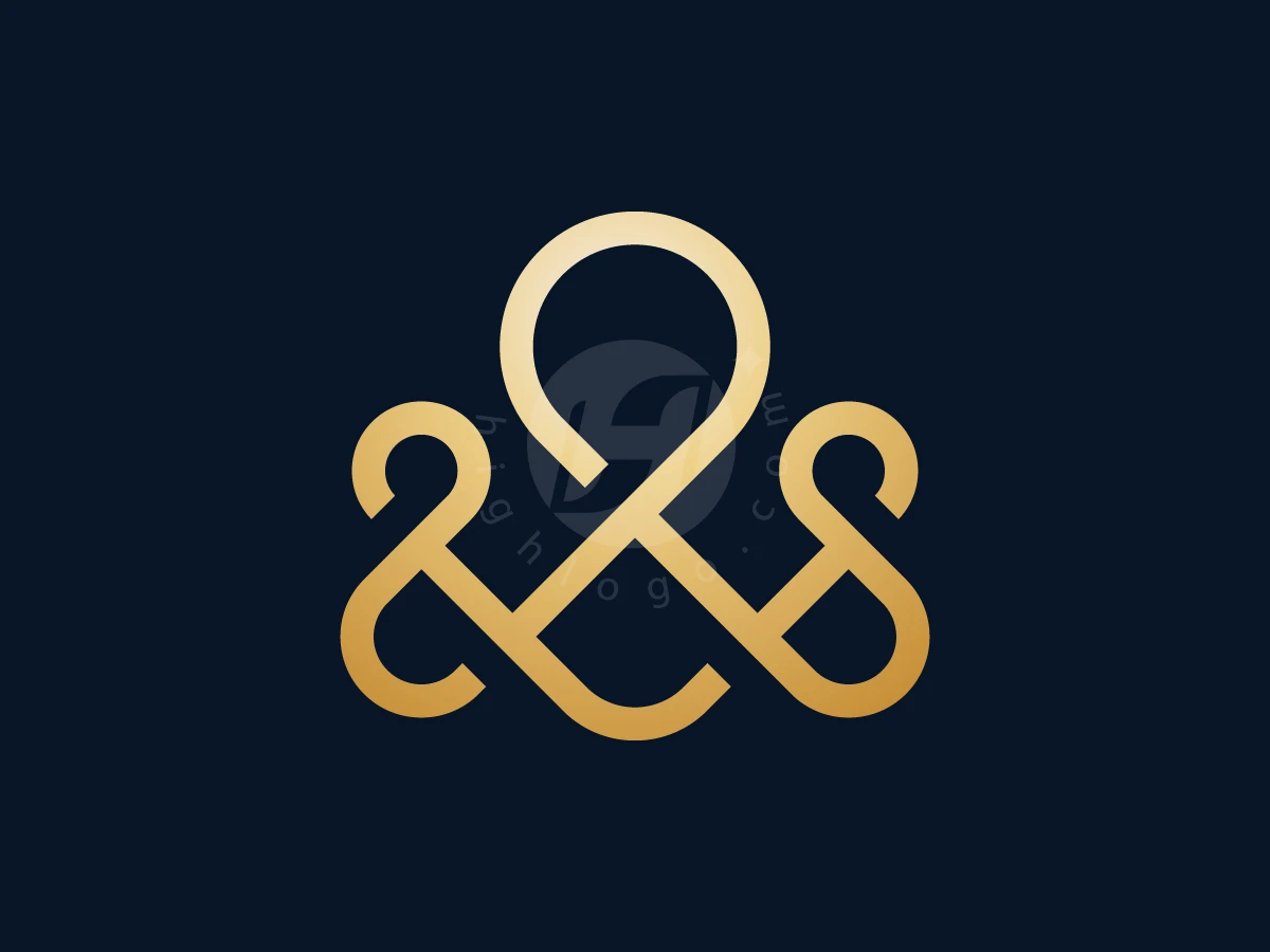 Octopus Modern Lineart Logo - Animal Logo design by zepro for sale on Highlogo