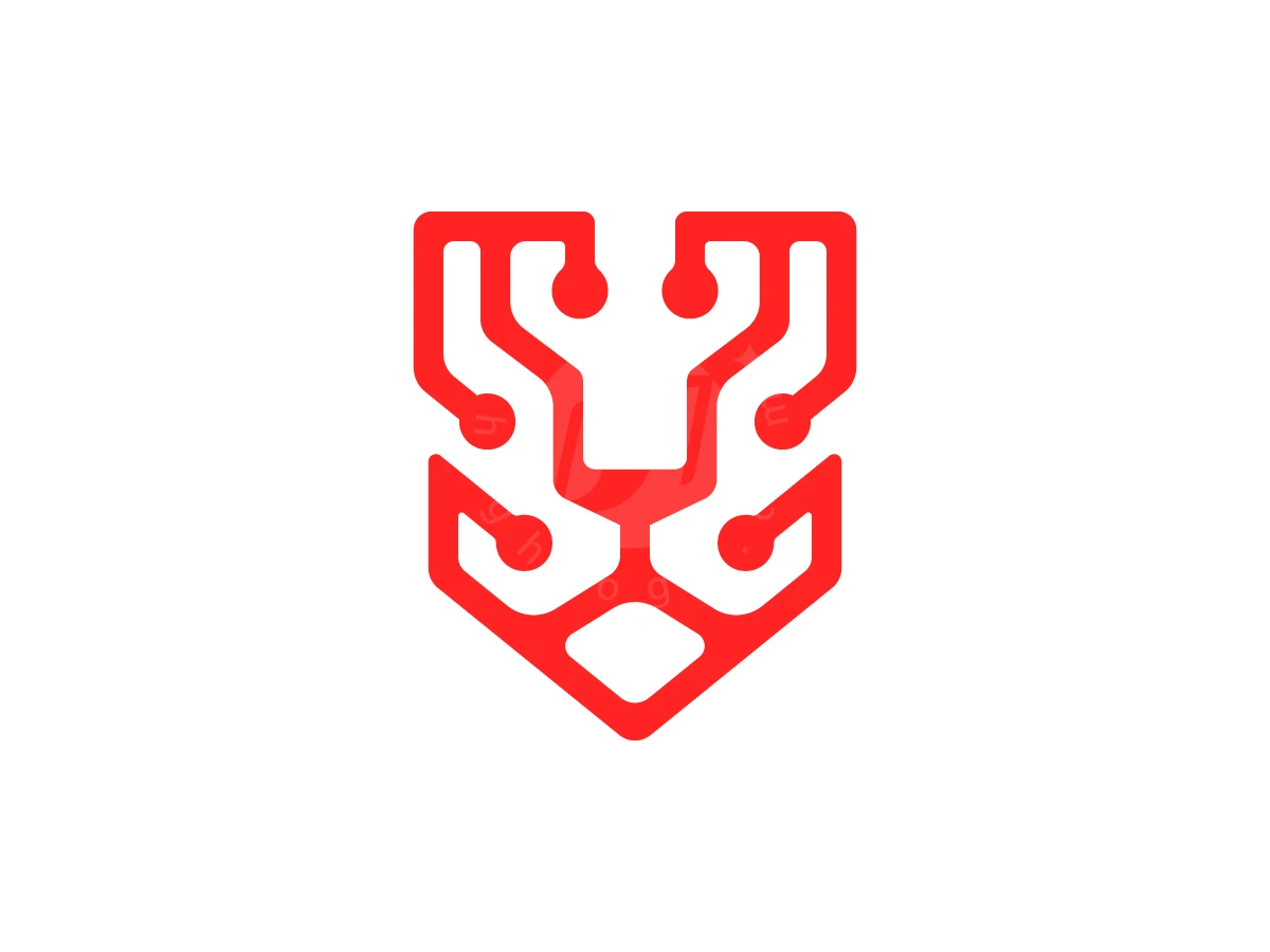 Lion Tech Shield Logo - preview 1