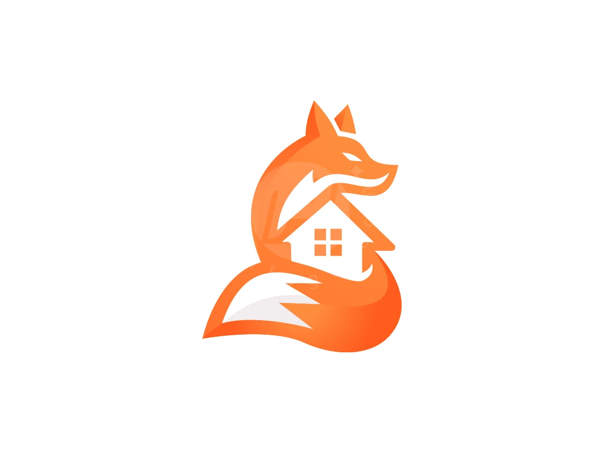 Guardian Fox Home Logo - Real Estate Logo design by zepro for sale on Highlogo