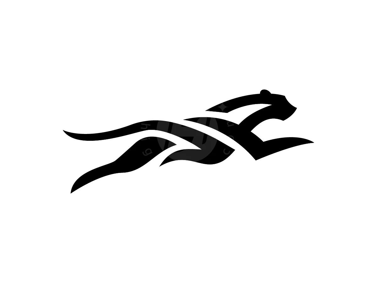 Tribal Flame Panther Logo - preview 1