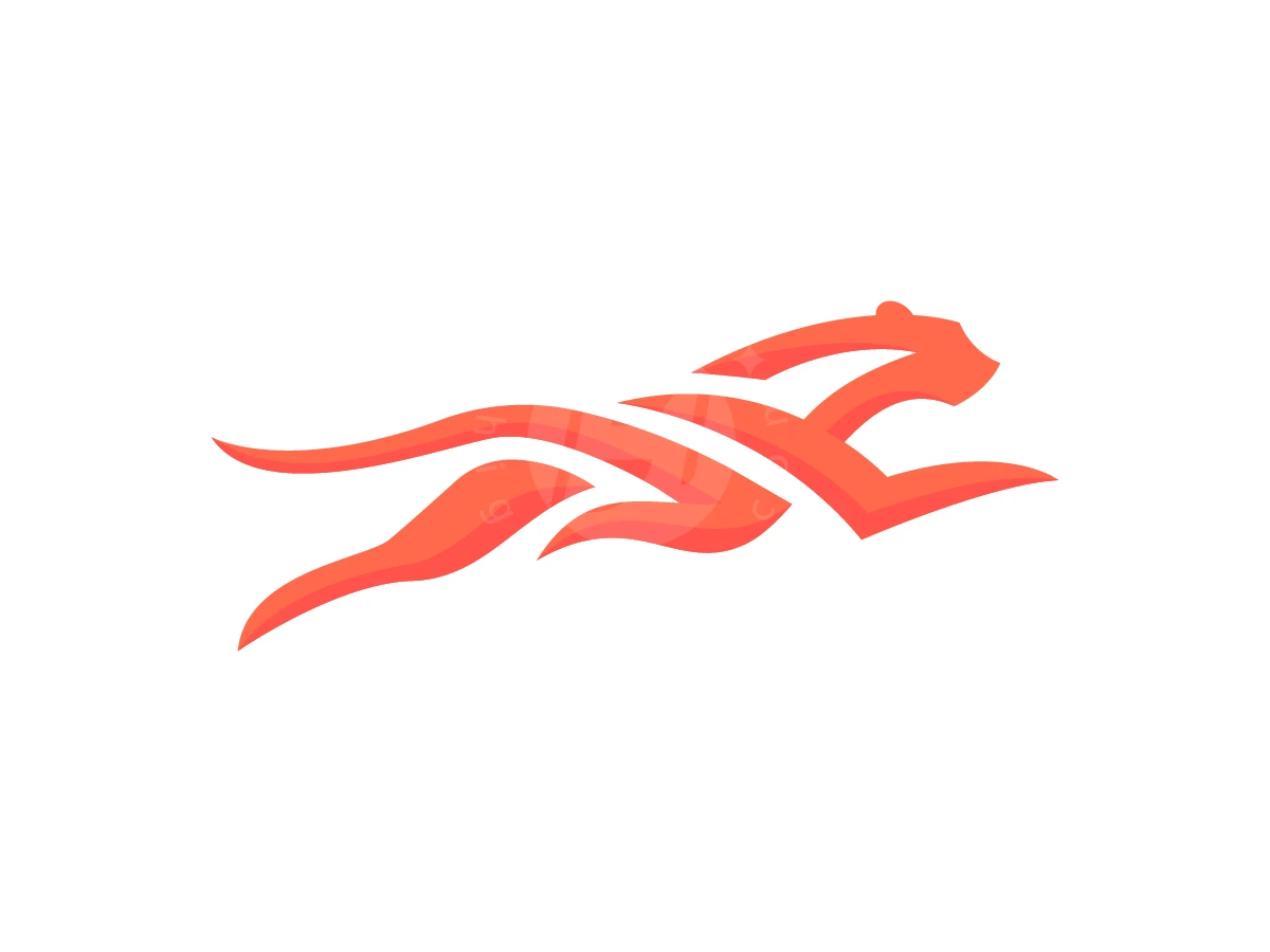 Tribal Flame Panther Logo - Animal Logo design by zepro for sale on Highlogo