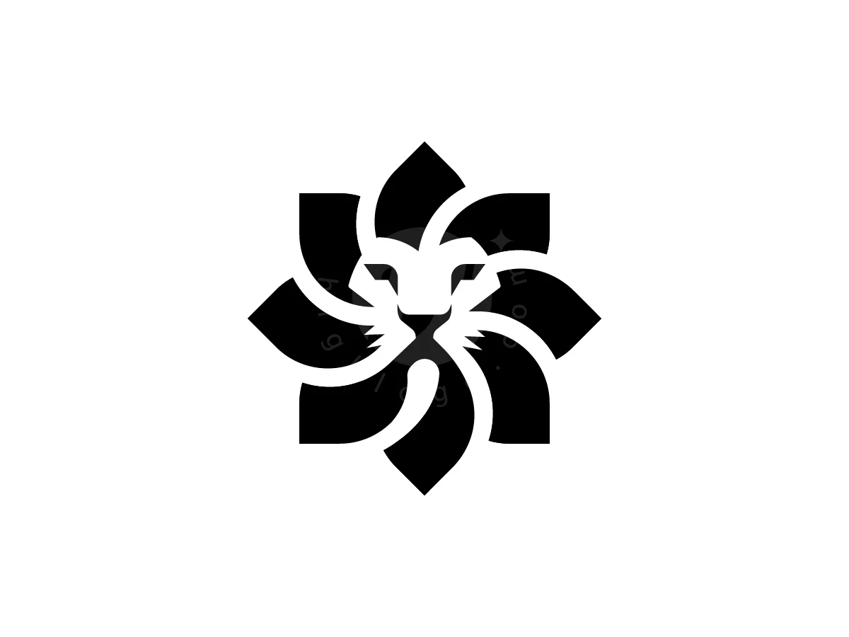 Lion Flower Media Logo - preview 1