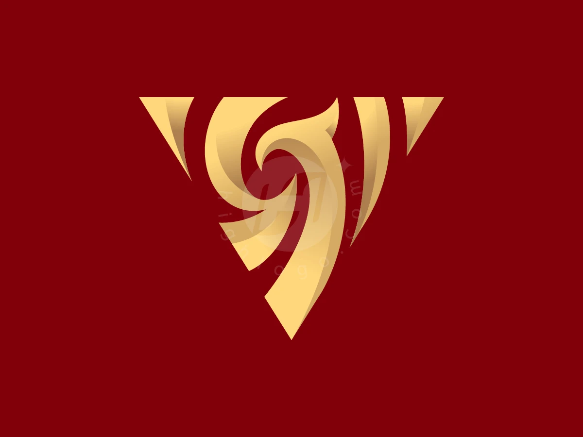 Phoenix Gold Triangle Logo - Animal Logo design by zepro for sale on Highlogo