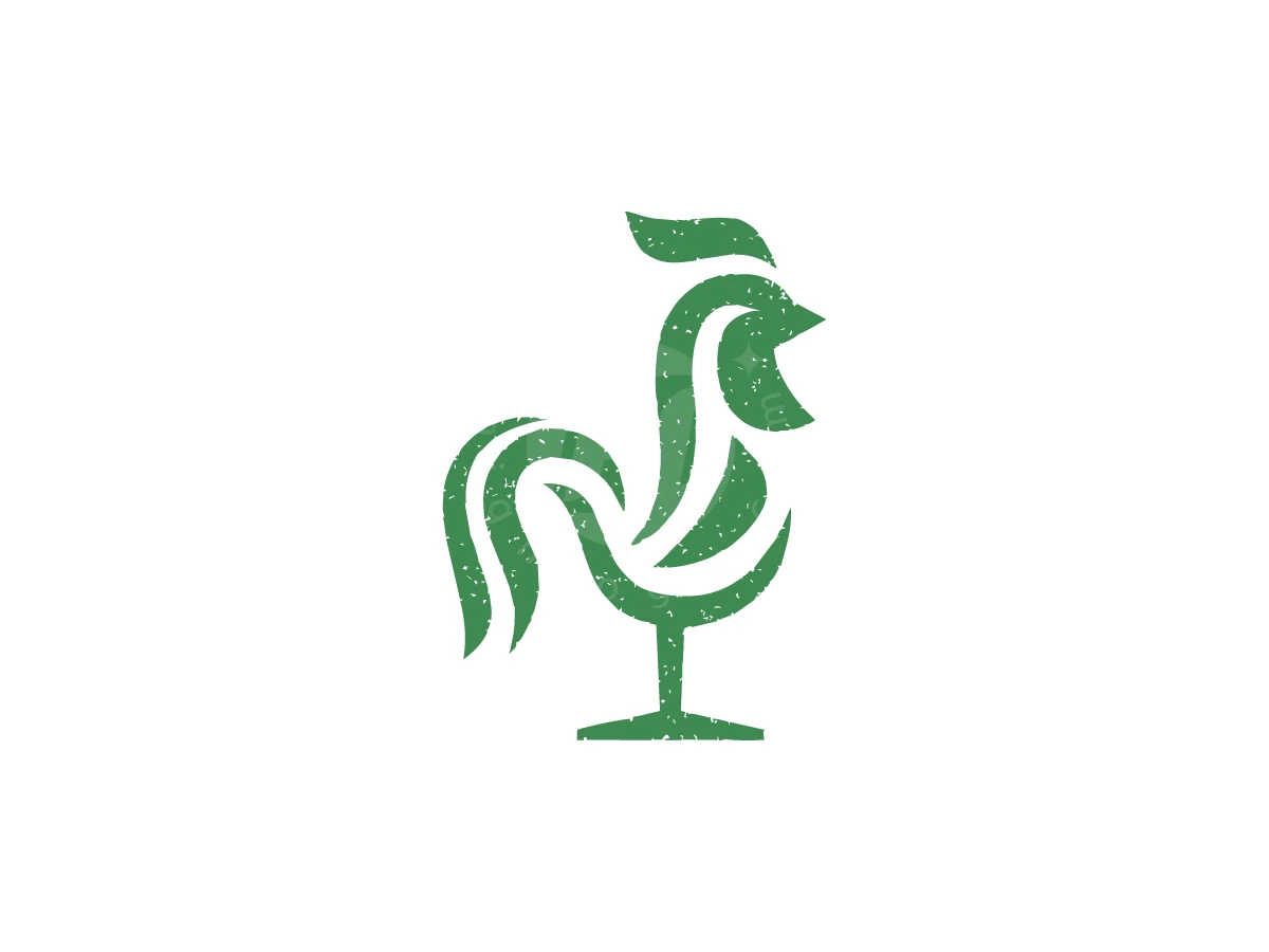 Organic Chicken Farm Logo - Animal Logo design by zepro for sale on Highlogo
