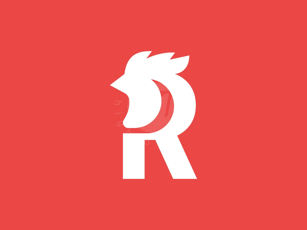 Rooster Letter R Logo - preview 1