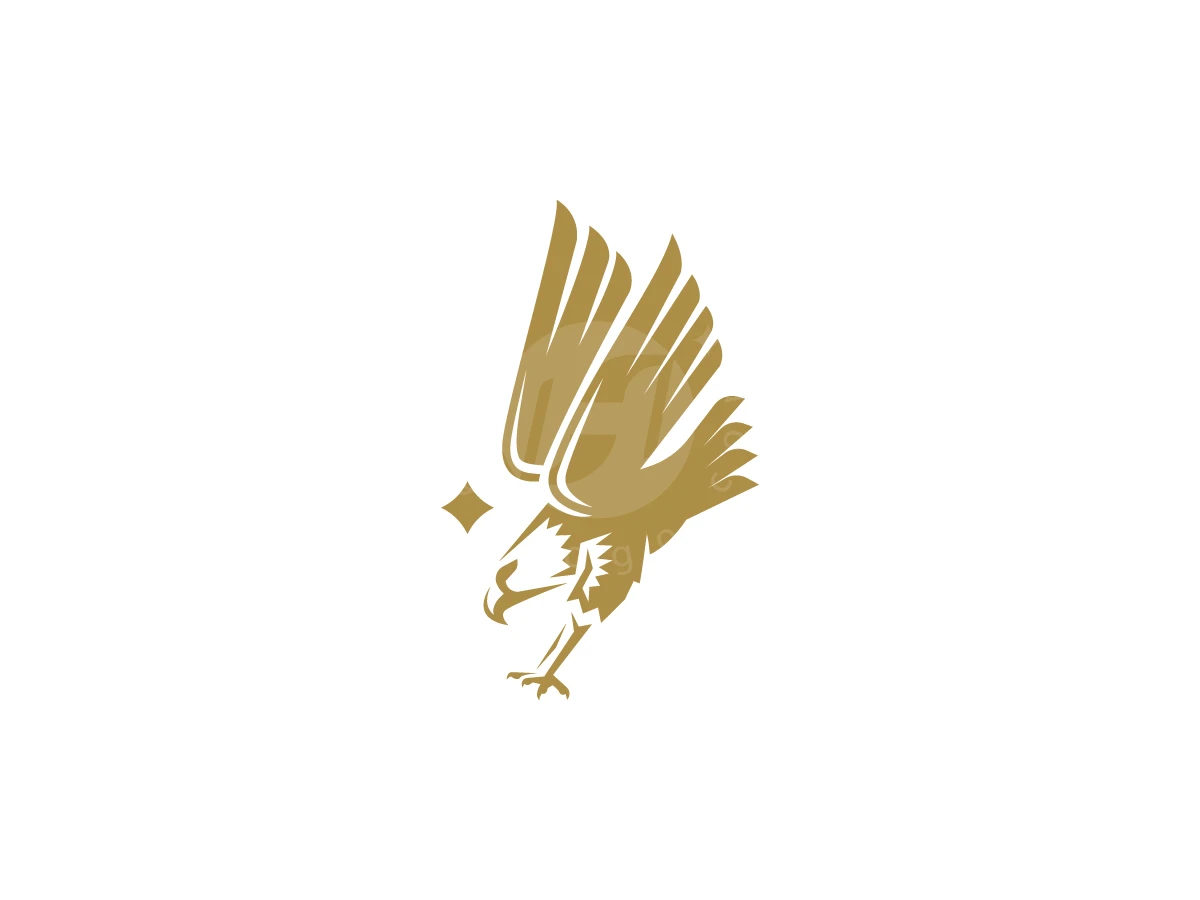 Dynamic Attacking Eagle Logo - Animal Logo design by zepro for sale on Highlogo