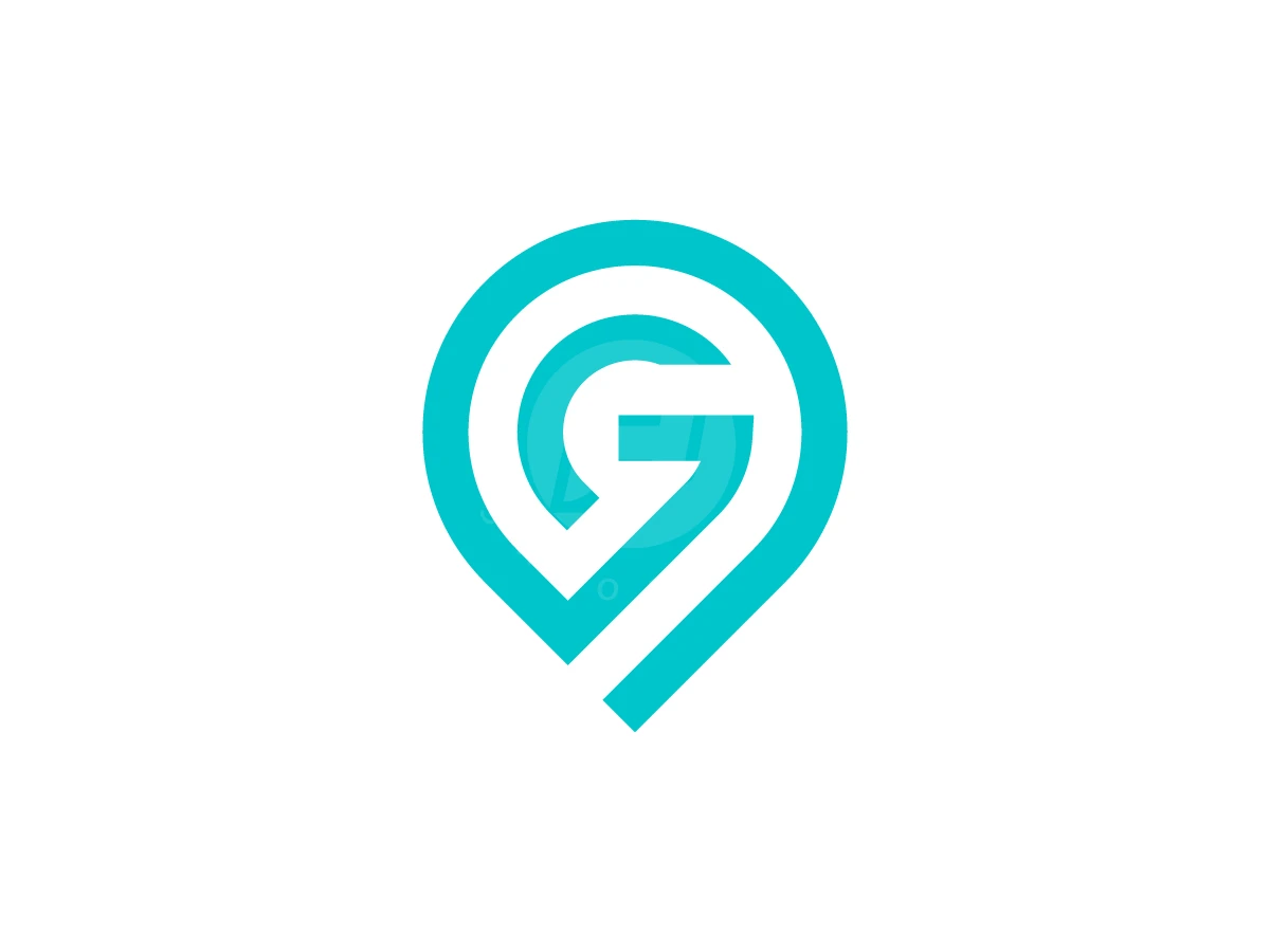 Letter G Pin Logo - preview 1