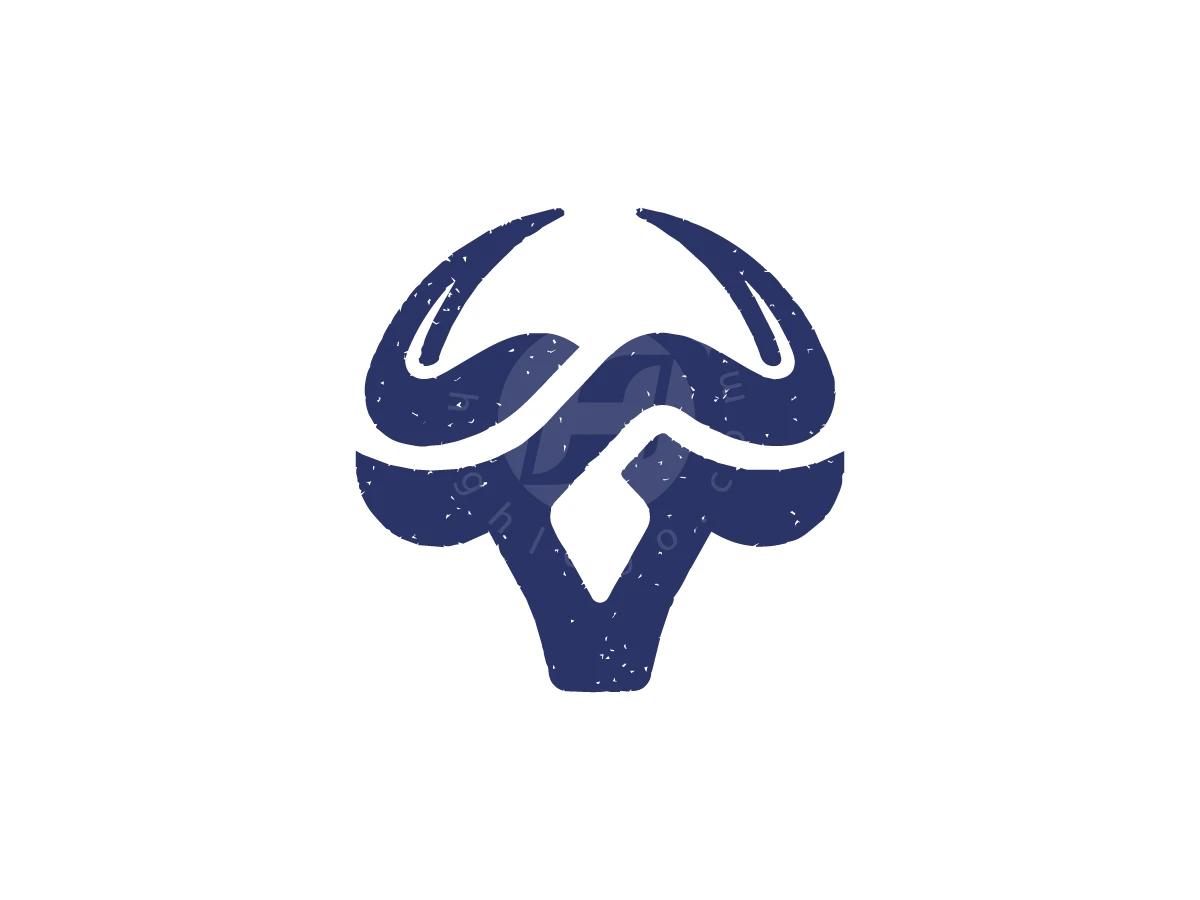 Buffalo Modern Head Logo - Animal Logo design by zepro for sale on Highlogo