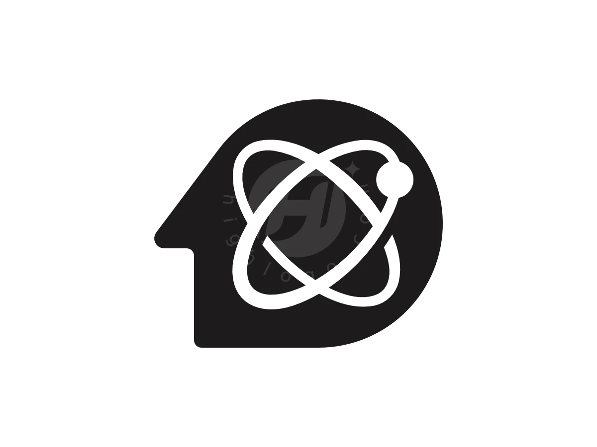Modern Atom Brain Science Logo - Technology Logo design by baarikstudio for sale on Highlogo