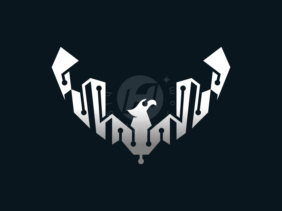 Tech Eagle Circuit Logo - Technology Logo design by Andhita Brama for sale on Highlogo