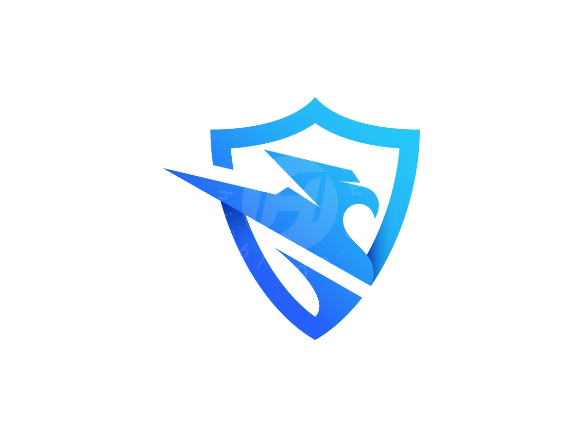 Eagle Protection Shield Logo - Animal Logo design by Andhita Brama for sale on Highlogo