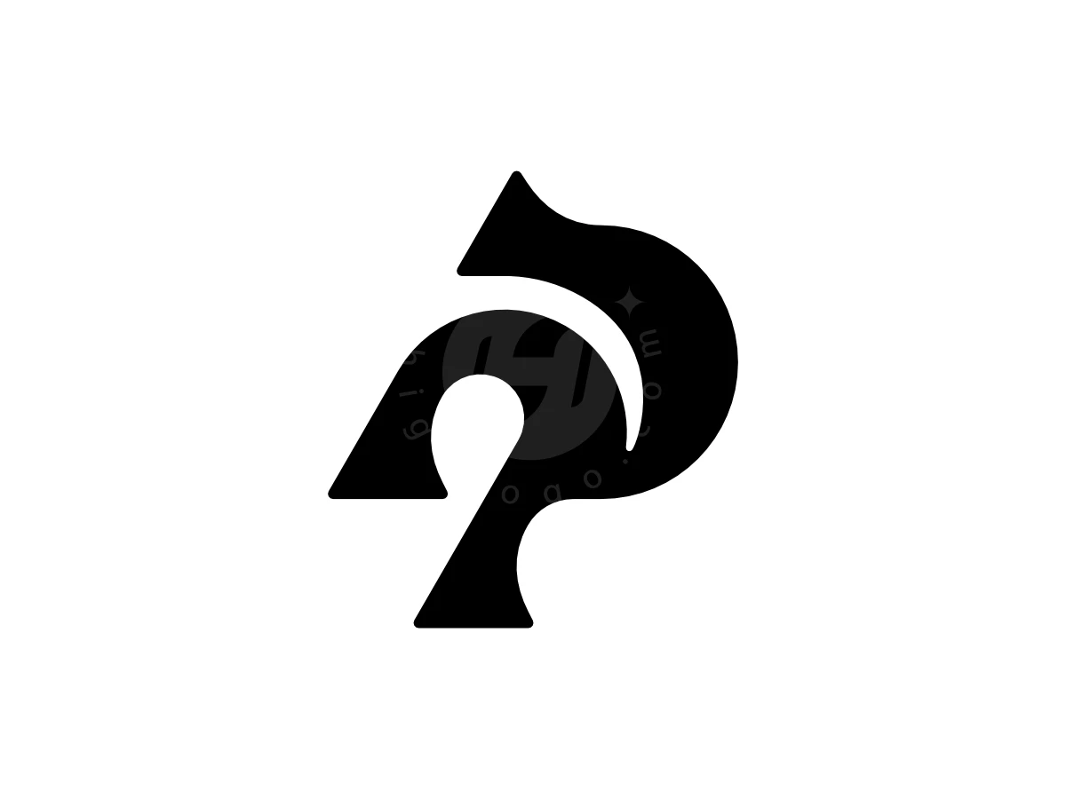 Abstract Letter P Monogram Logo - Logo Logo design by FerouFYN for sale on Highlogo