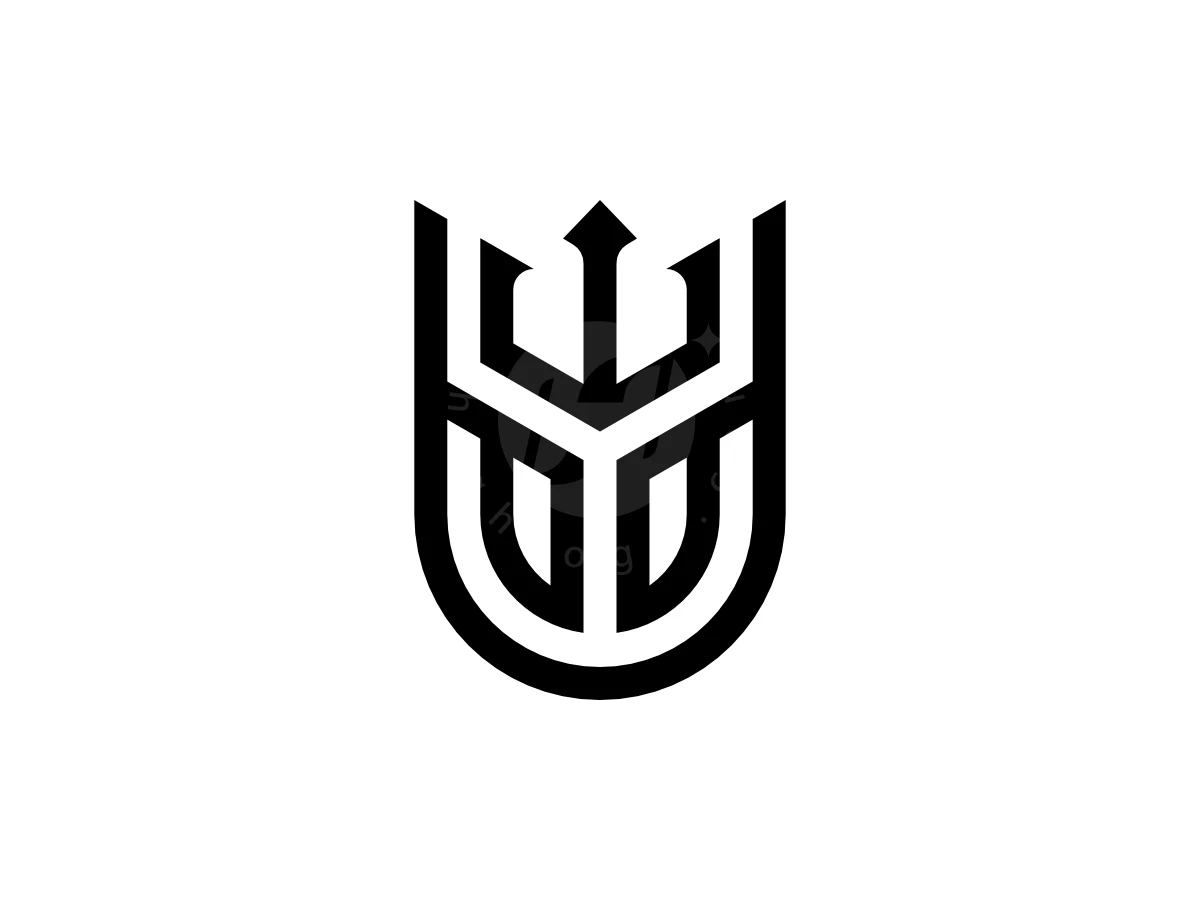 Letter Y Trident Lineart Logo - General Logo design by FerouFYN for sale on Highlogo