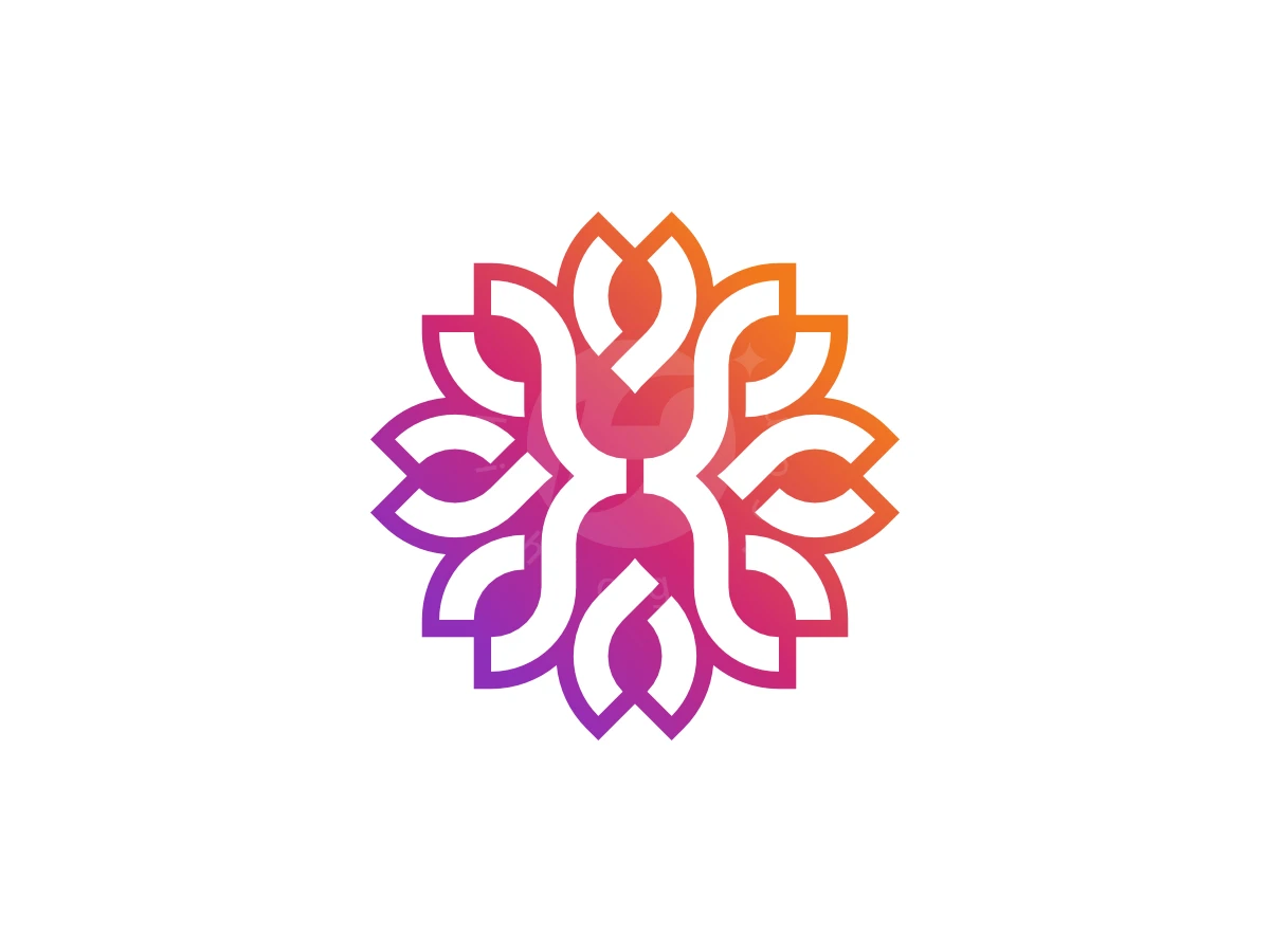 Code Flower Logo - Technology Logo design by FerouFYN for sale on Highlogo