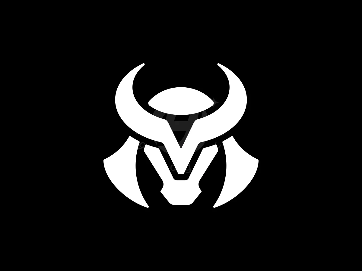 Iconic Bull Samurai Logo - preview 1