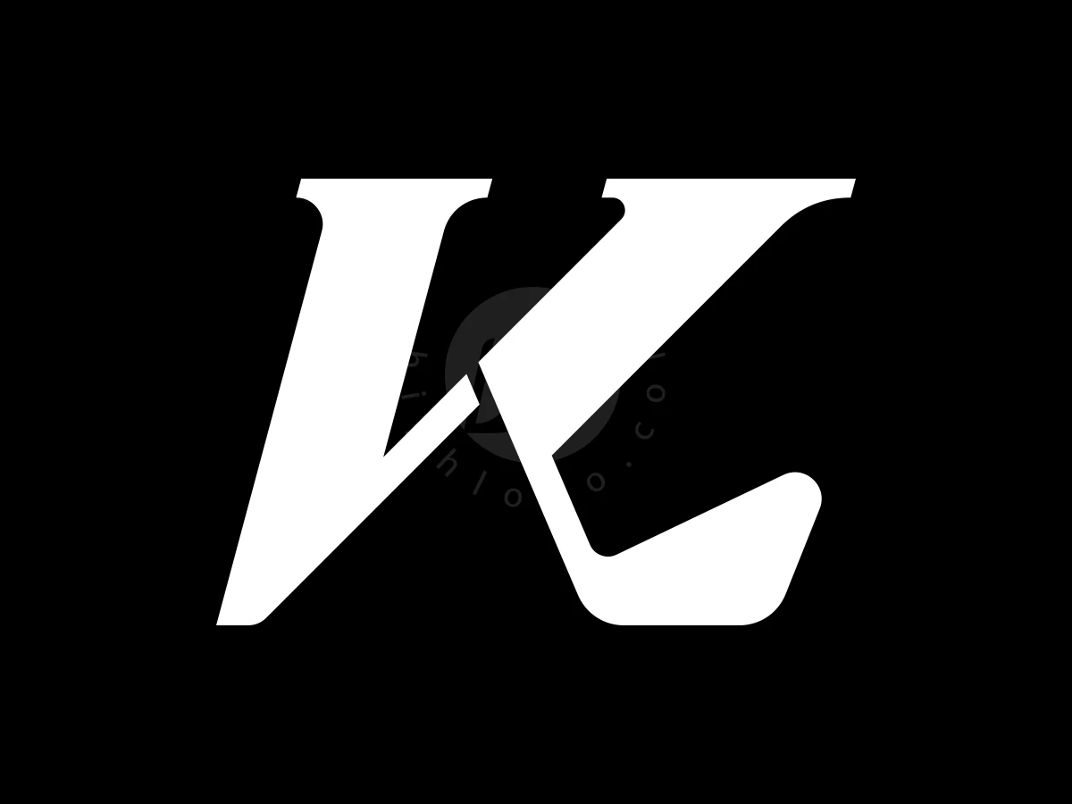 Iconic Vk Kv V K Golf Stick Logo - preview 1