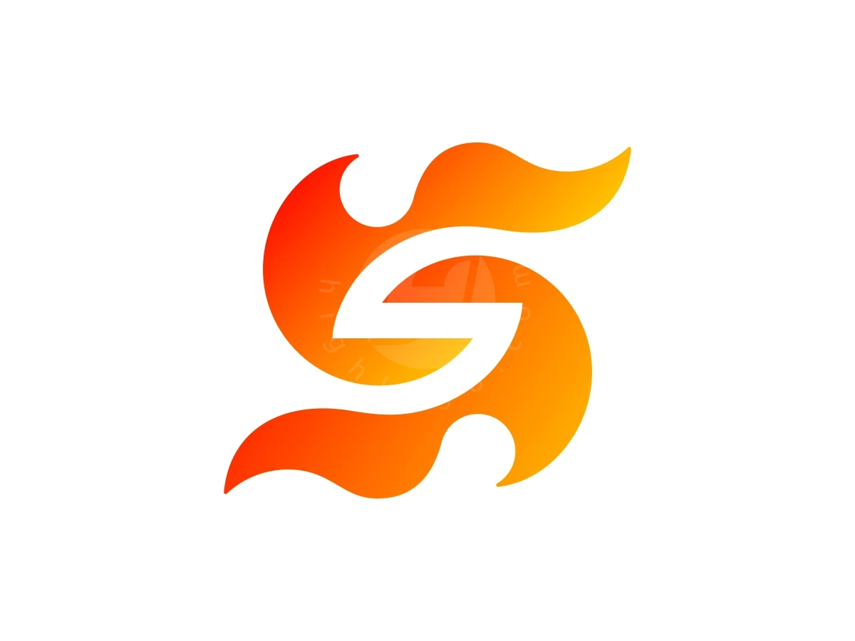 Superior Flame S Letter Logo - Logo Logo design by Aira for sale on Highlogo