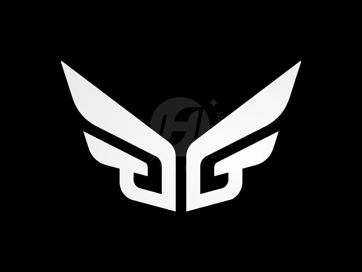 Modern Flying G Or GG Letter Logo - preview 1